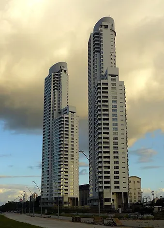  Dolfines Guaraní es un complejo inmobiliario que se encuentra en la Ciudad de Rosario, Santa Fe, Argentina, y que comprende dos torres gemelas: Dolfín Guaraní 1 y 2. Estos edificios tienen 45 pisos y 137 metros de altura. Se completaron en el año 2010.​